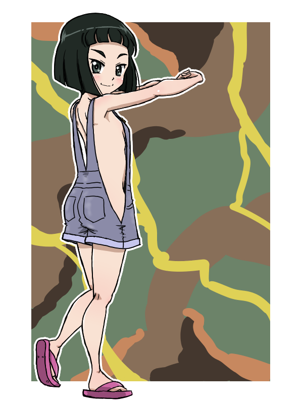 nishihara yasoko (girls und panzer) drawn by takahashi_kurage