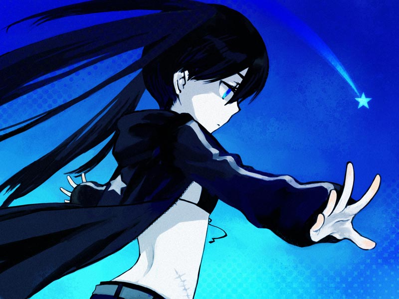 black rock shooter (black rock shooter) drawn by saikachi_(ogre_tree)