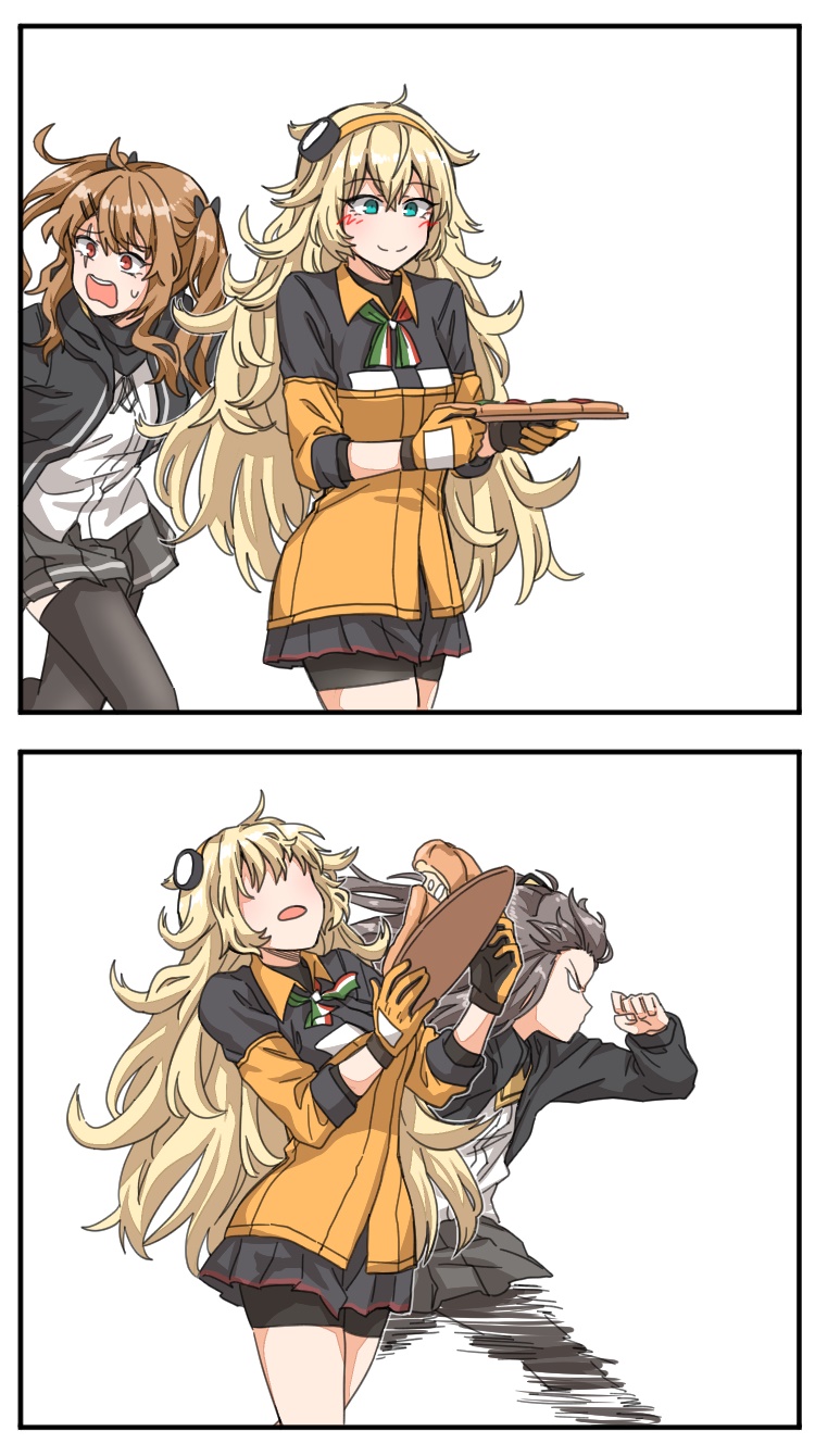 ump45, ump9, and s.a.t.8 (girls' frontline) drawn by dulldull