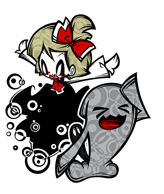 rumia and wobbuffet (touhou and 1 more) drawn by cindysuke