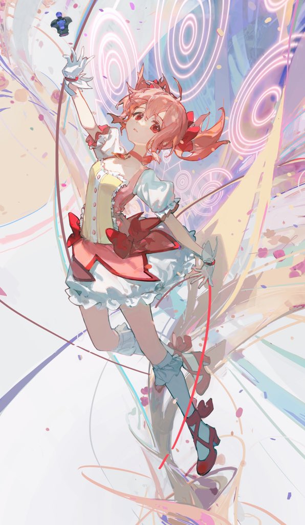 kaname madoka (mahou shoujo madoka magica and 1 more) drawn by ciloranko