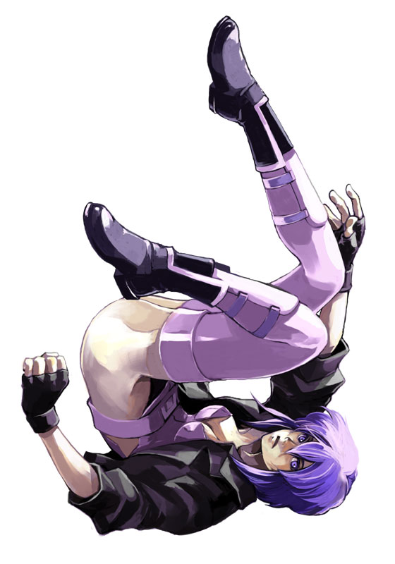 kusanagi motoko (ghost in the shell) drawn by sen_(akane)