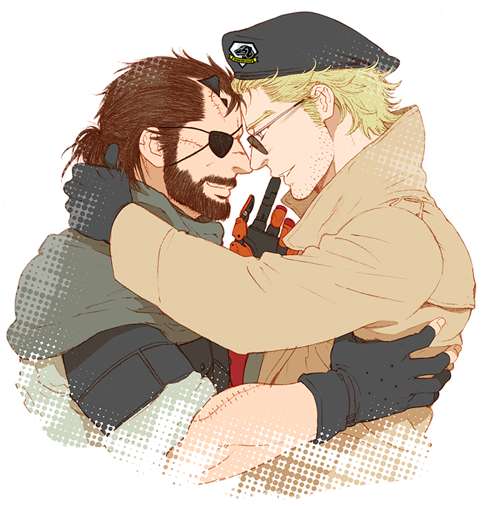 venom snake and kazuhira miller (metal gear and 1 more) drawn by katou_setsuko