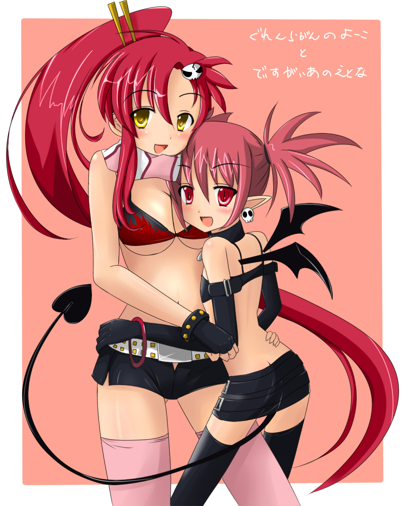 yoko littner, etna, and michelle ruff (tengen toppa gurren lagann and 2 more) drawn by mizukiryan