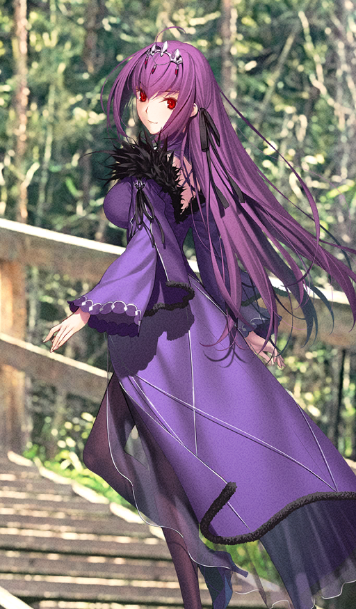 scathach and scathach skadi (fate and 1 more) drawn by koyama_hirokazu