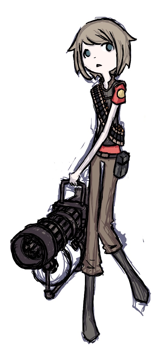 urotsuki, heavy, and red heavy (yume nikki and 2 more)