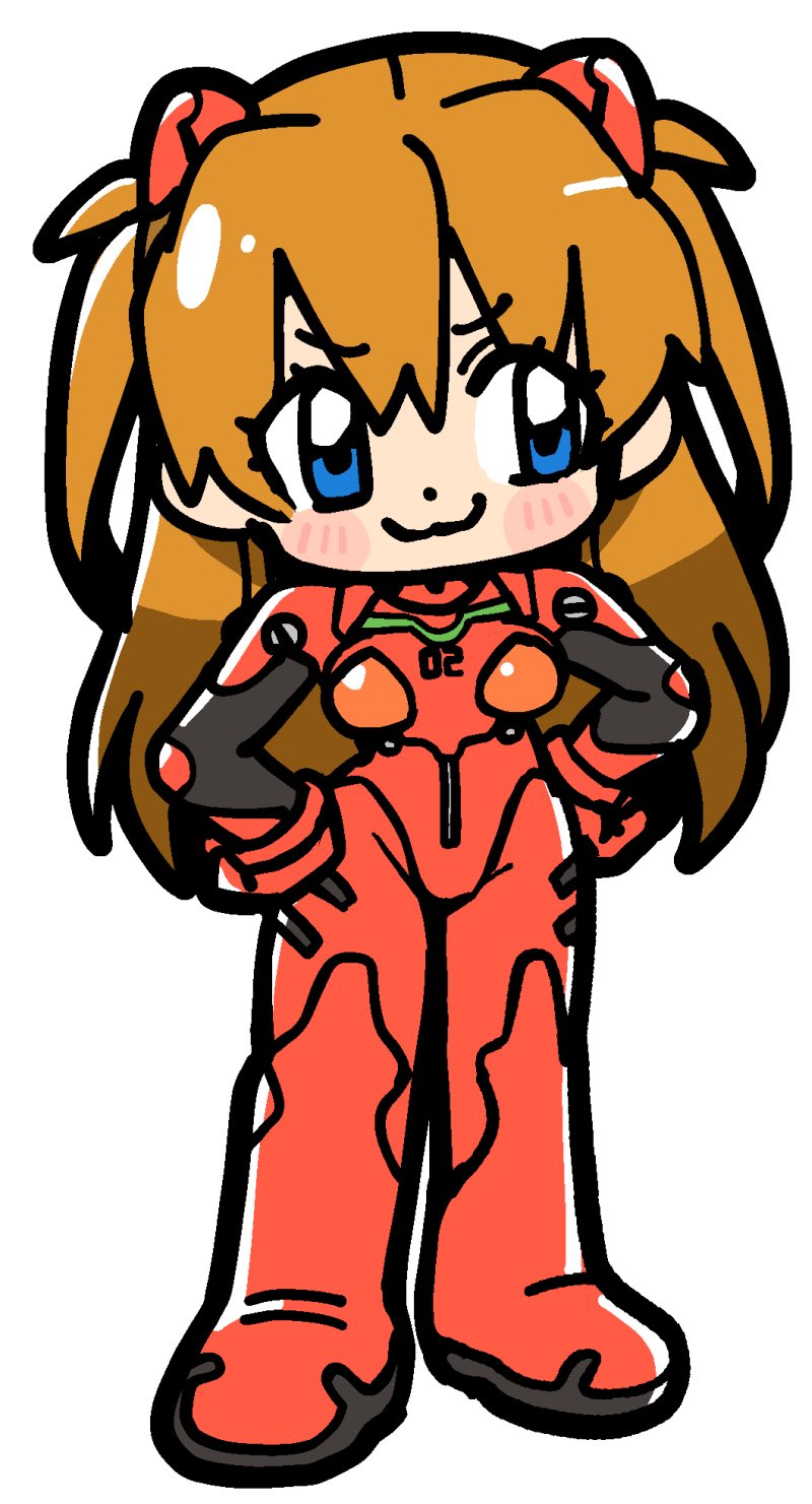 souryuu asuka langley (neon genesis evangelion) drawn by bkub