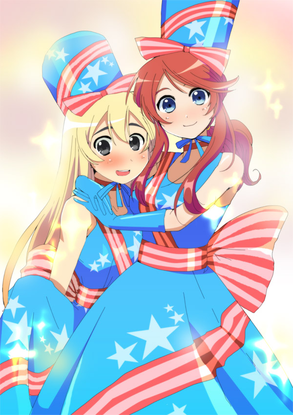 gemini sunrise, taiga shinjirou, and petit mint (sakura taisen and 1 more) drawn by fuurin_kingyou