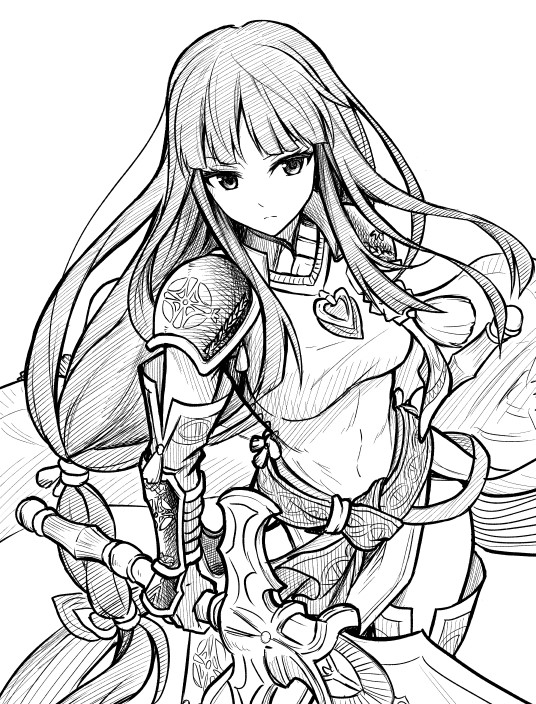 altina (fire emblem and 1 more) drawn by ten_(tenchan_man)