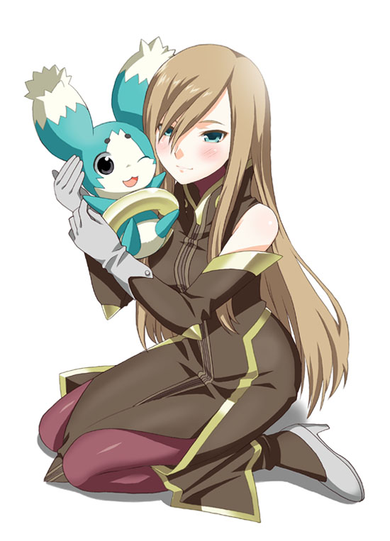 tear grants and mieu (tales of and 1 more) drawn by mattaku_mousuke