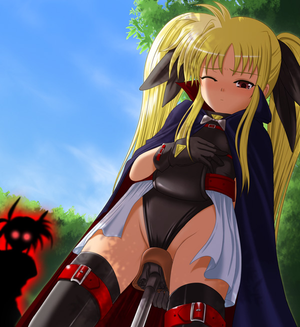 fate testarossa and takamachi nanoha (lyrical nanoha and 1 more)