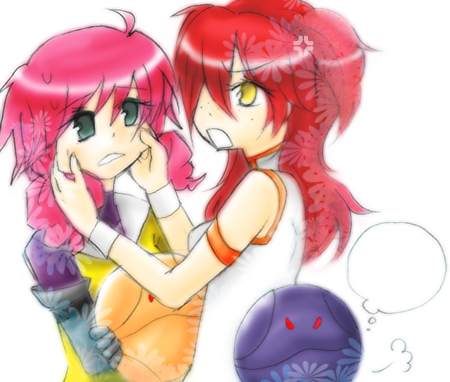 haro, feldt grace, nena trinity, and bad haro (gundam and 1 more)