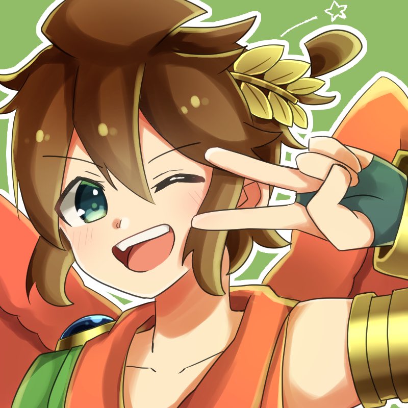 pit (super smash bros. and 2 more) drawn by waffuum