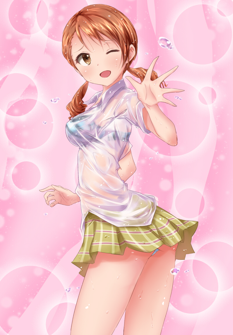 hojo karen (idolmaster and 1 more) drawn by chigusa