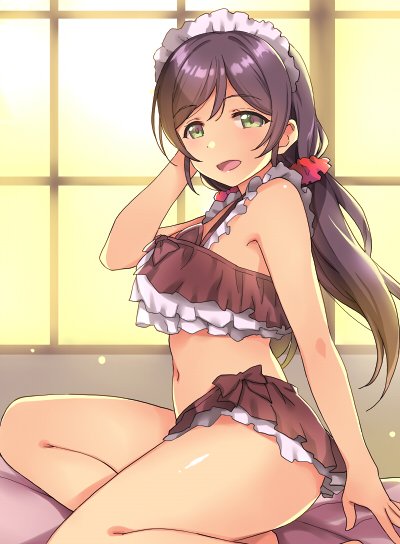 tojo nozomi (love live! and 1 more) drawn by duke_(inu_daimyou)
