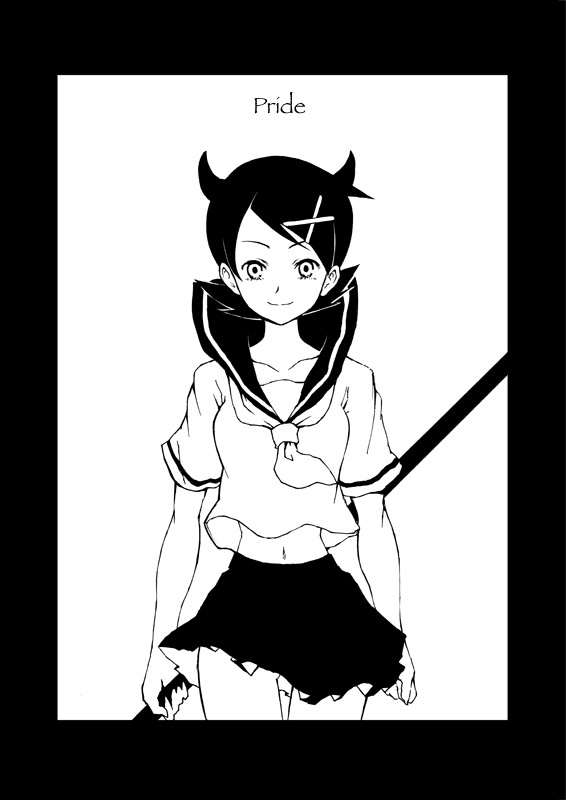 fuura kafuka (sayonara zetsubou sensei) drawn by shanghai_man