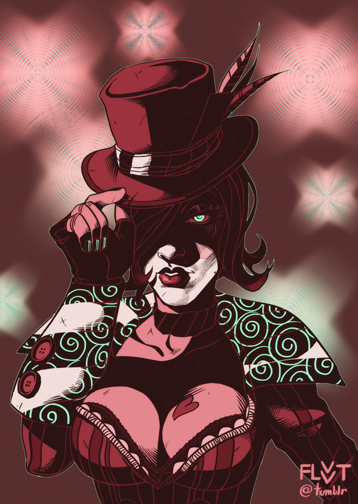 mad moxxi (borderlands and 1 more) drawn by flvvt