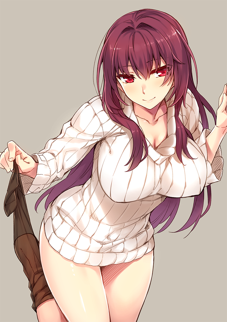 scathach (fate and 1 more) drawn by yanagi_(tsukiakari)