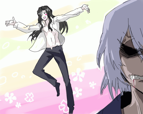 michael roa valdamjong and tohno shiki (tsukihime and 1 more) drawn by kuroi_nyan