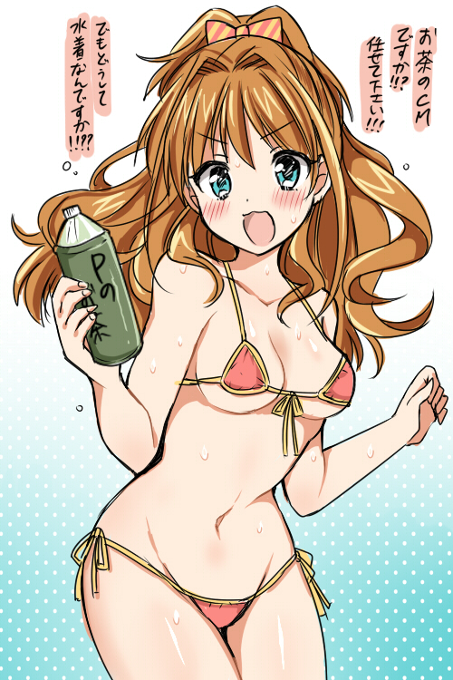 hino akane (idolmaster and 1 more) drawn by tsukudani_norio