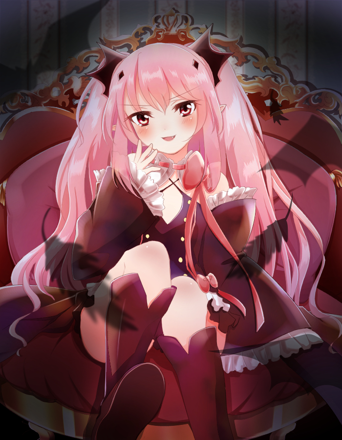 krul tepes and arukanu (owari no seraph) drawn by hato_no_yukiji