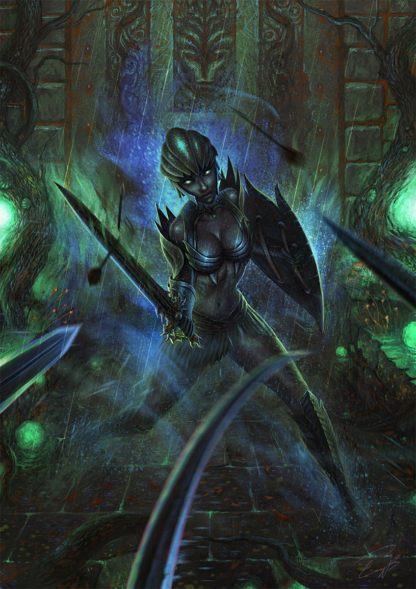 the elder scrolls and 1 more drawn by alexandr_elichev