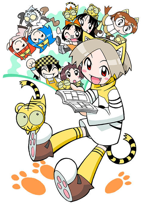 kotora, coco, miko, torana, kuromimi kotora, and 7 more (toranoana and 1 more) drawn by mukku_(mook-tv)