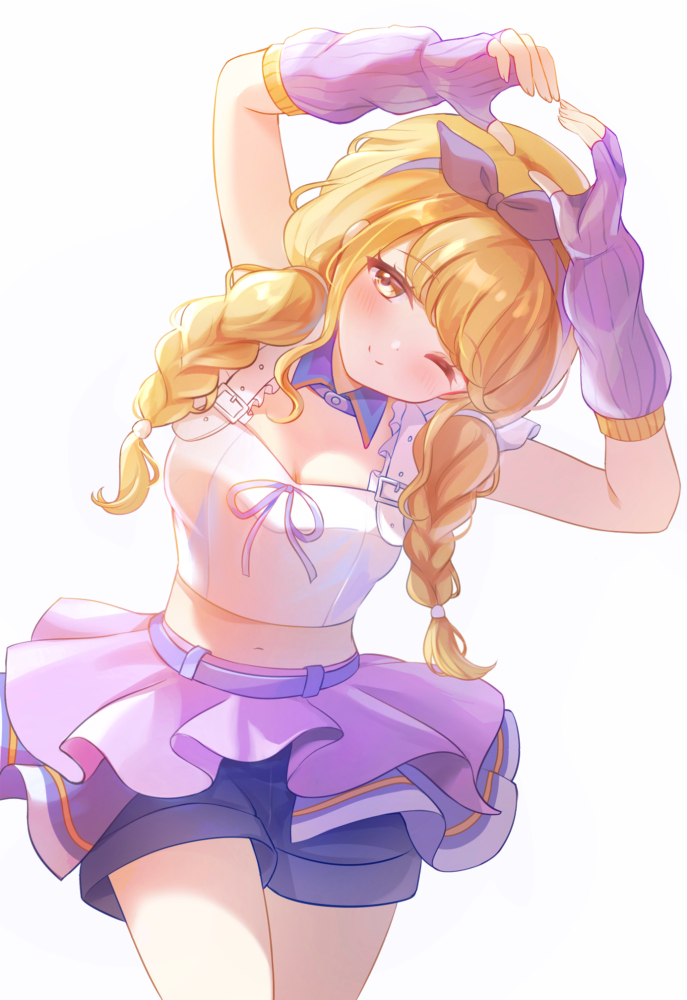 fujita kotone (idolmaster and 1 more) drawn by nikoo