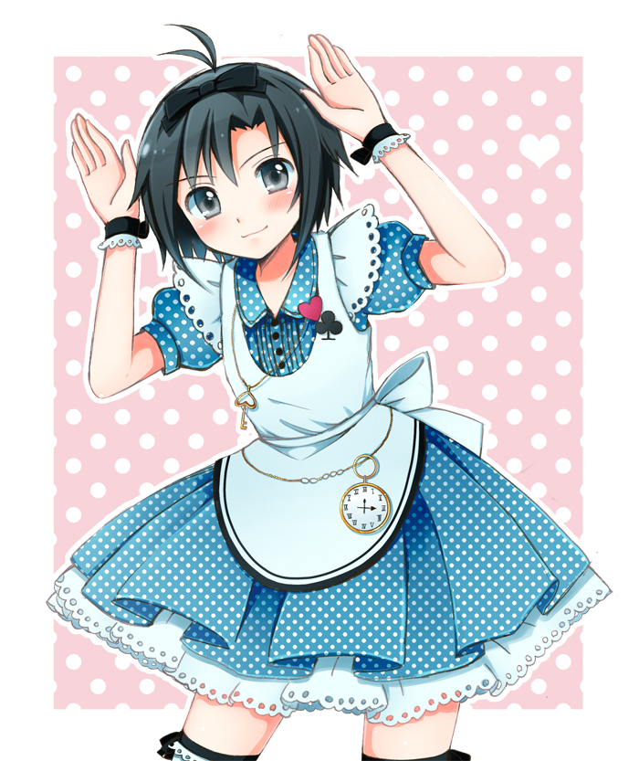 kikuchi makoto and alice (idolmaster and 1 more) drawn by aidumi