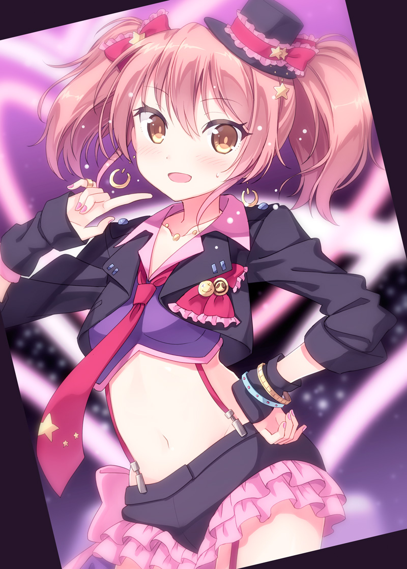 jougasaki mika (idolmaster and 1 more) drawn by hyuuga_azuri