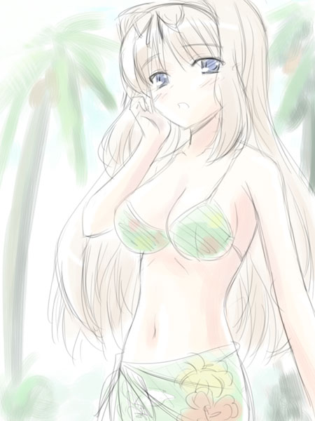kusugawa sasara (to heart and 1 more) drawn by masakichi_(crossroad)