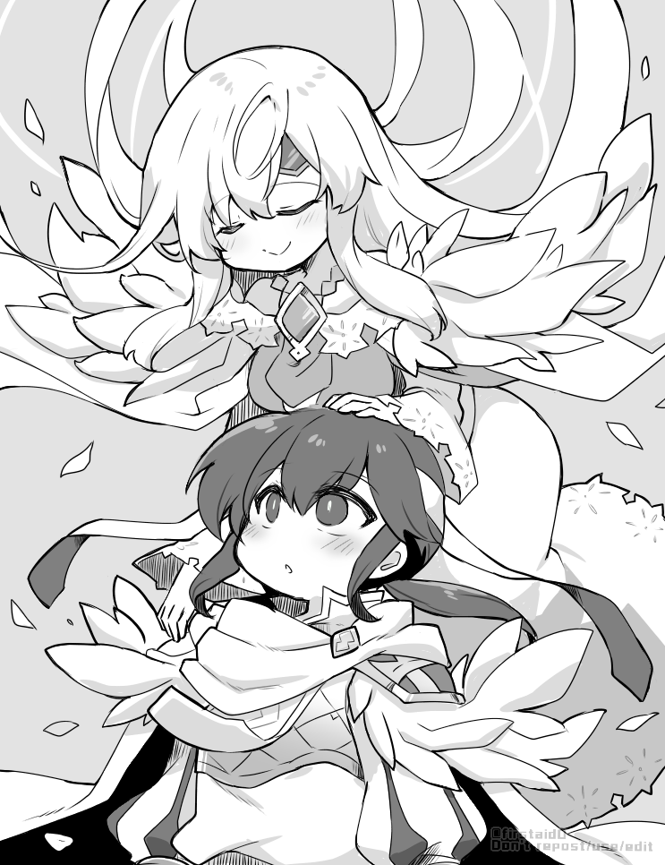 seliph and julia (fire emblem and 2 more) drawn by yukia_(firstaid0)