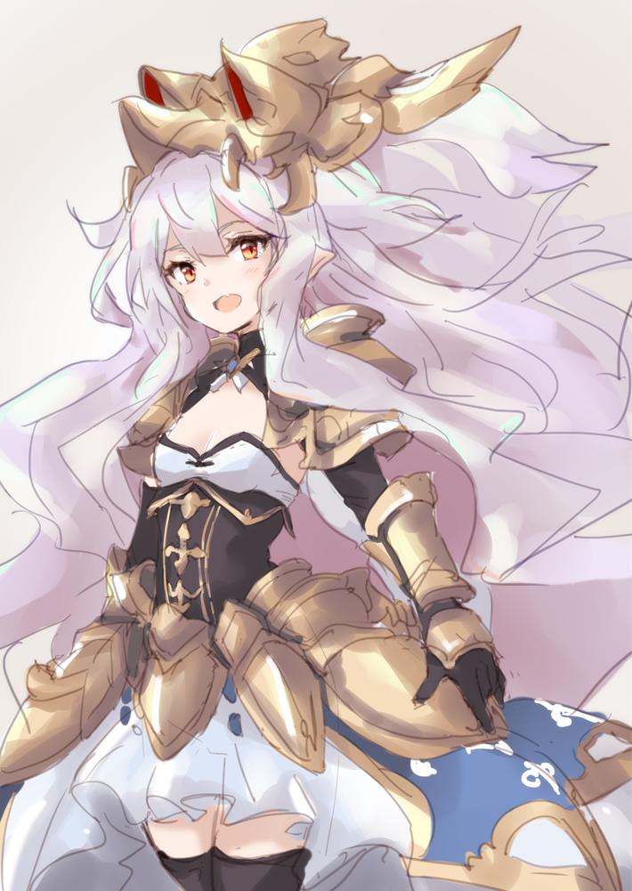 medusa (granblue fantasy and 1 more) drawn by yu-ves