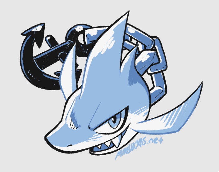 ikari (pokemon and 1 more) drawn by mike_luckas