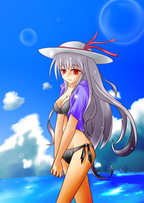 reinforce (lyrical nanoha and 2 more) drawn by frey