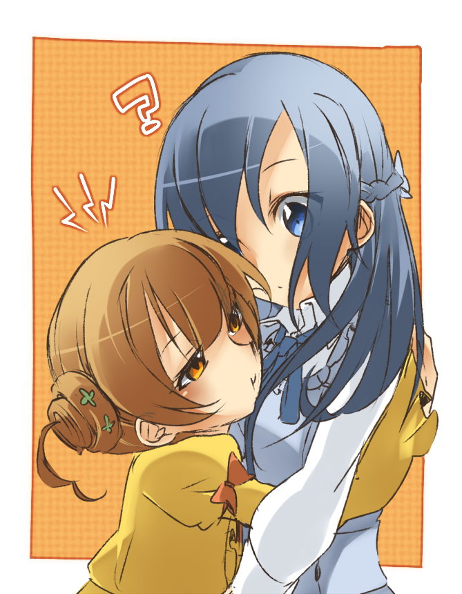 hishikawa rikka and yotsuba alice (precure and 1 more) drawn by mope
