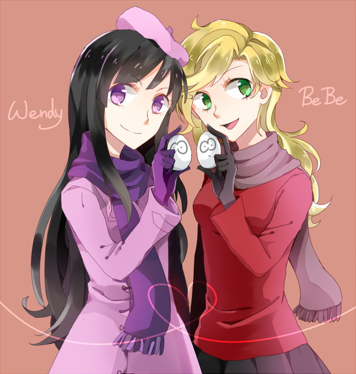 wendy testaburger and bebe stevens (south park) drawn by shiron2611