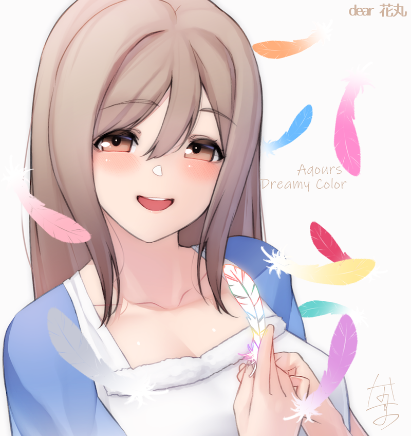 kunikida hanamaru (love live! and 1 more) drawn by nasuno_(nasuno42)