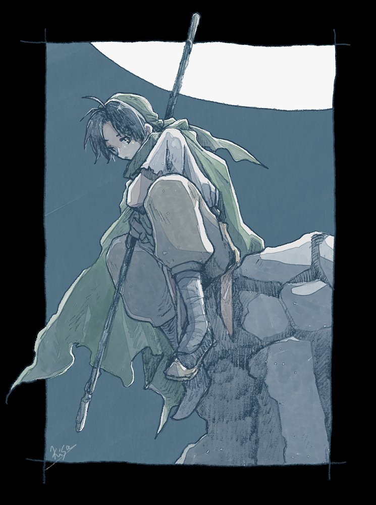 tir mcdohl (gensou suikoden and 1 more) drawn by michibata_65