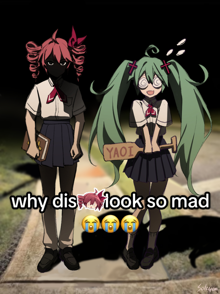 hatsune miku and kasane teto (vocaloid and 2 more) drawn by solcyonn