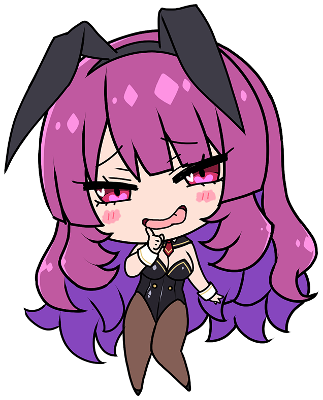 raphiel grimlight (motto! haramase! honoo no oppai isekai oppai bunny gakuen!) drawn by derauea
