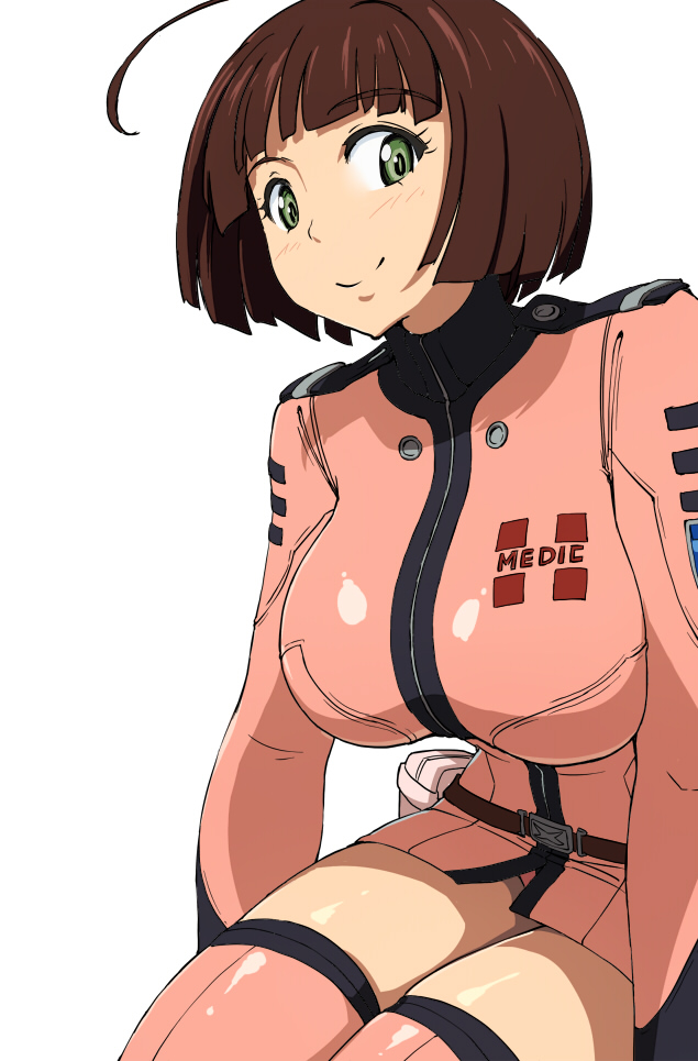harada makoto (uchuu senkan yamato and 1 more) drawn by shimazu_tekkou