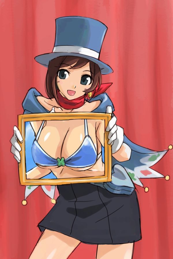 trucy wright (ace attorney and 1 more) drawn by michael_f91