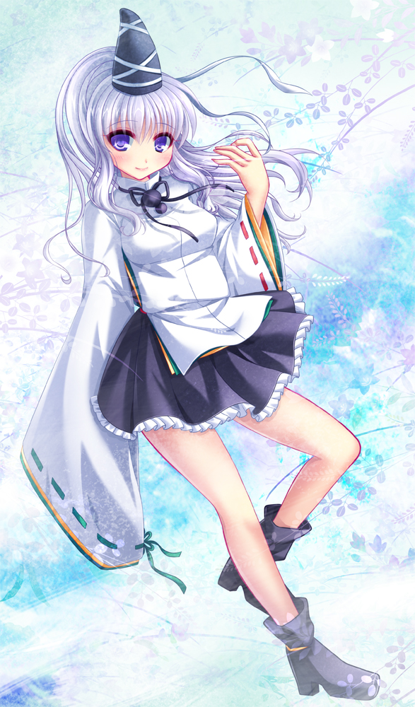 mononobe no futo (touhou) drawn by yanagi_akane_(yousei_kinoko)