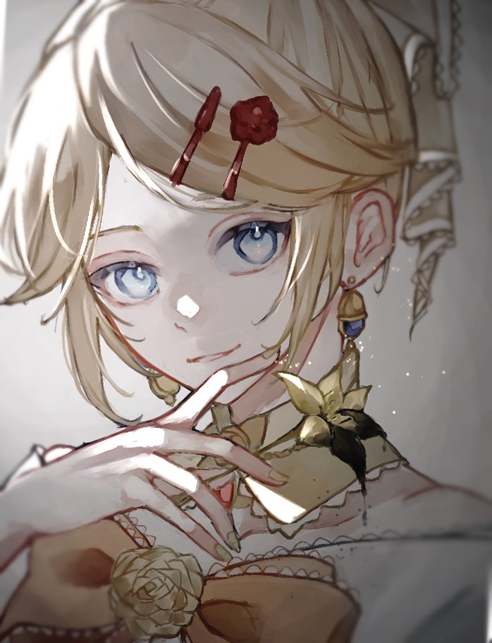 kagamine rin and riliane lucifen d'autriche (vocaloid and 2 more) drawn by kagaku_o