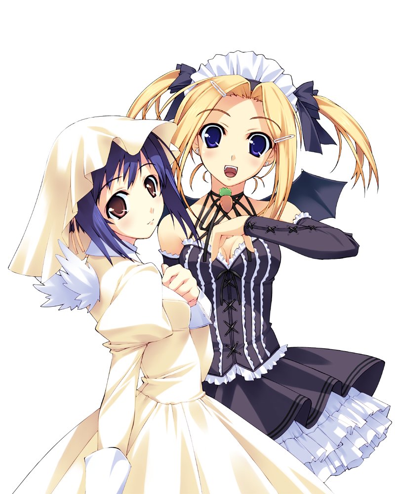 horiuchi sana and yaegashi kanae (pia carrot and 1 more) drawn by murakami_suigun