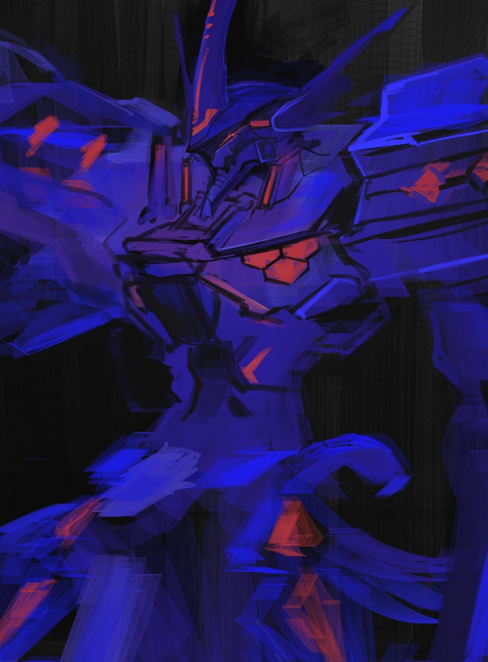 type 00 takemikazuchi (muv-luv and 1 more) drawn by gond