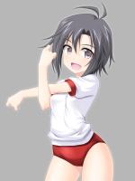 kikuchi makoto (idolmaster and 1 more) drawn by masakichi_(crossroad)