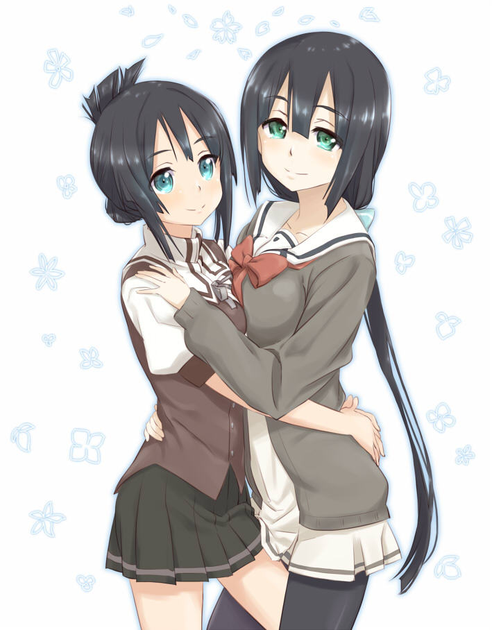 tougou mimori and washio sumi (yuusha de aru and 2 more) drawn by shikou_sakugo_(qqap9gt9k)