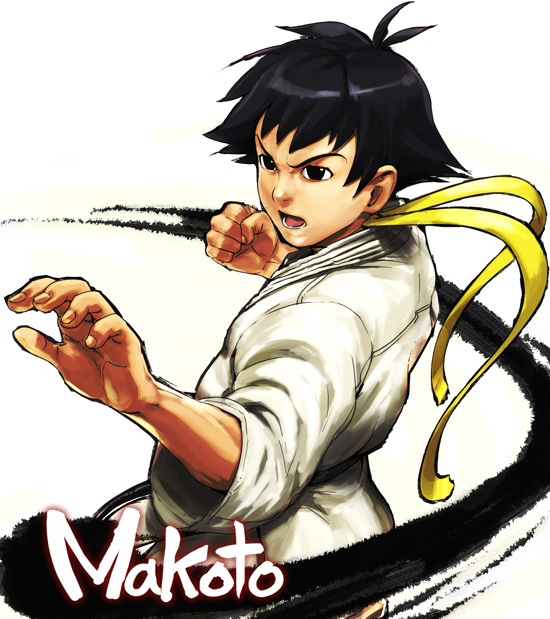 makoto (street fighter and 1 more) drawn by usatarou
